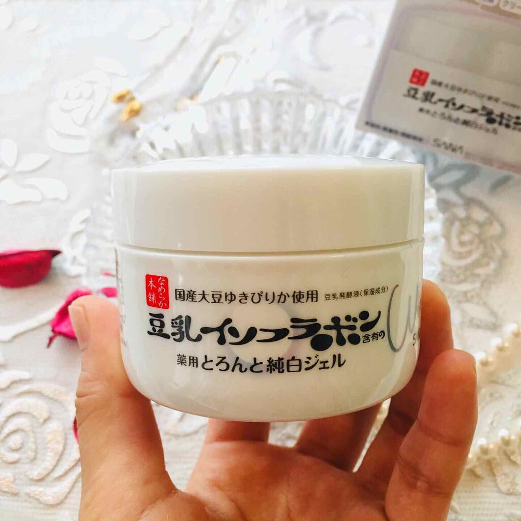 とろんと濃ジェル 薬用美白 N/なめらか本舗/オールインワン化粧品を使ったクチコミ(1枚目)