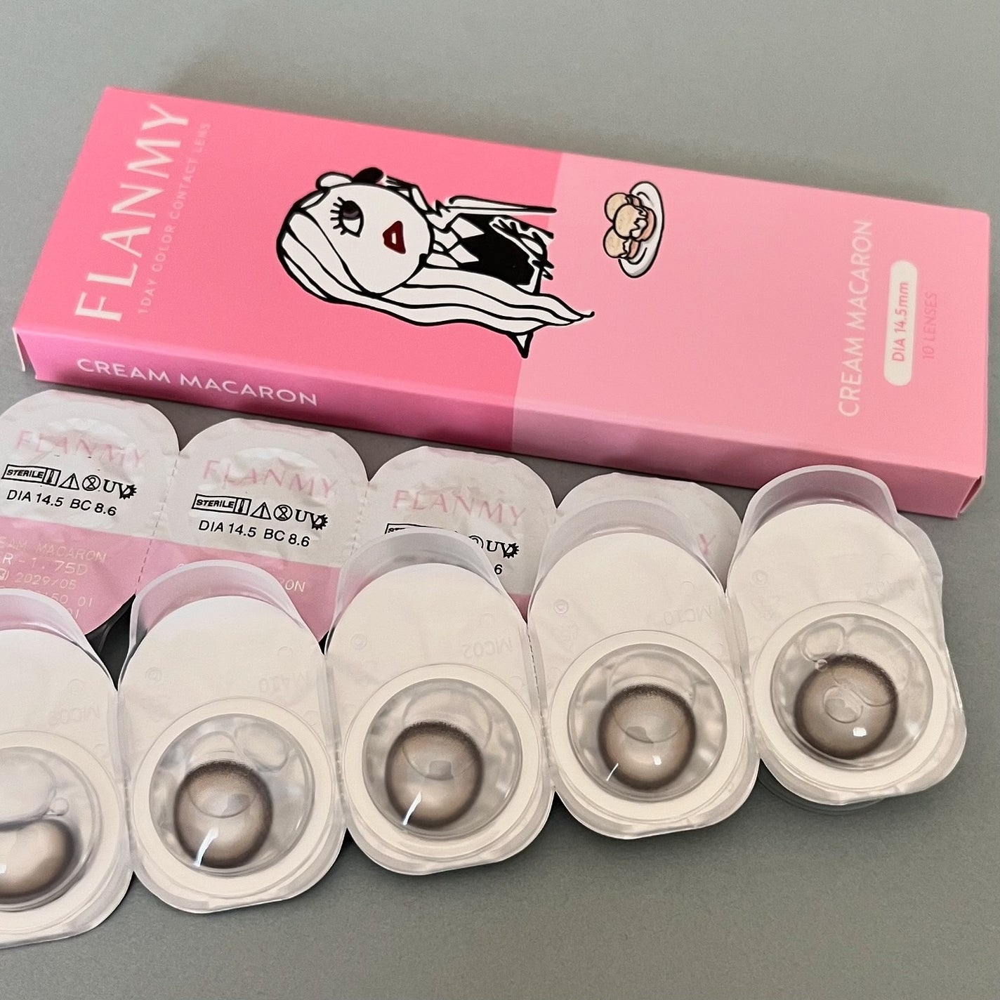 FLANMY 1day/FLANMY/ワンデー(1DAY)カラコンを使ったクチコミ(2枚目)