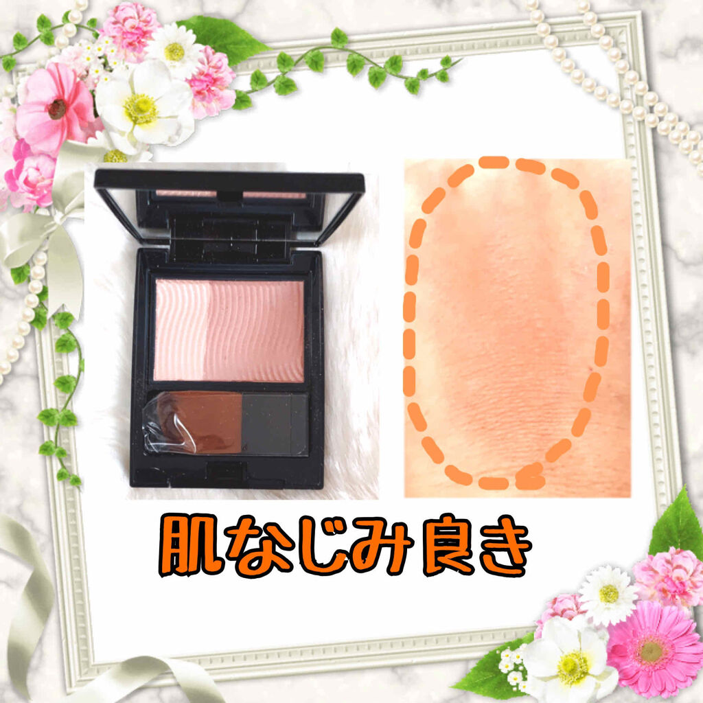 ミネラルプレストチーク ヌードベージュ/エトヴォス/パウダーチークを使ったクチコミ（3枚目）