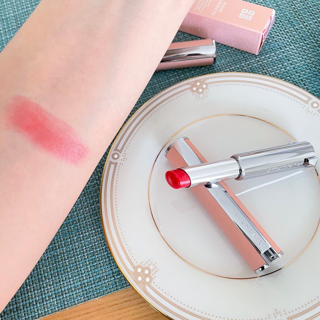 ローズ・パーフェクト/GIVENCHY/リップバームを使ったクチコミ(5枚目)