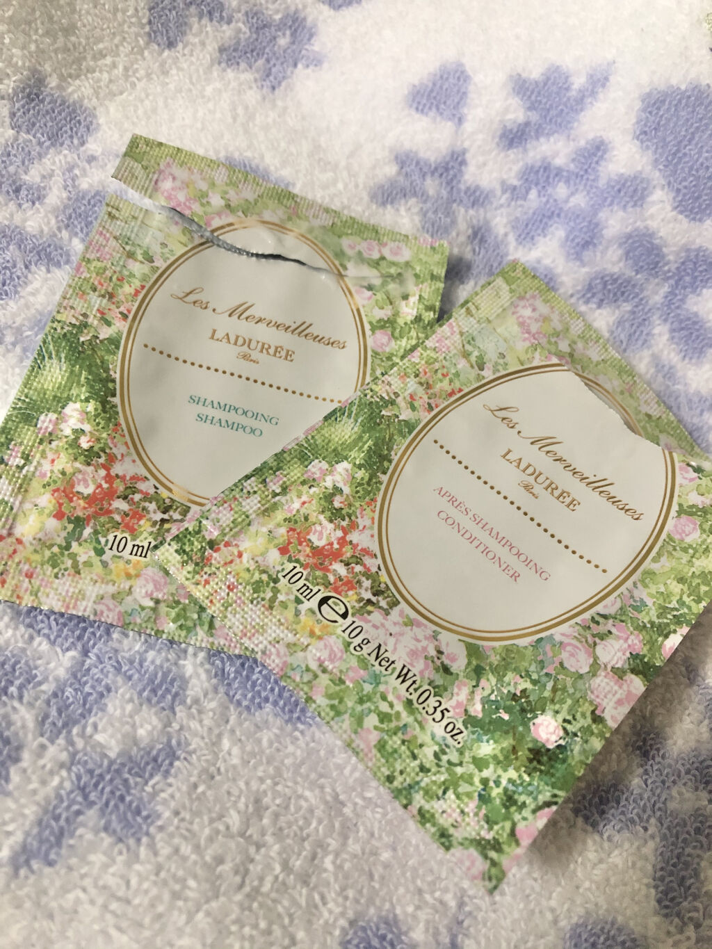 シャンプー シャンプー/レ・メルヴェイユーズ ラデュレ/市販シャンプーを使ったクチコミ（2枚目）