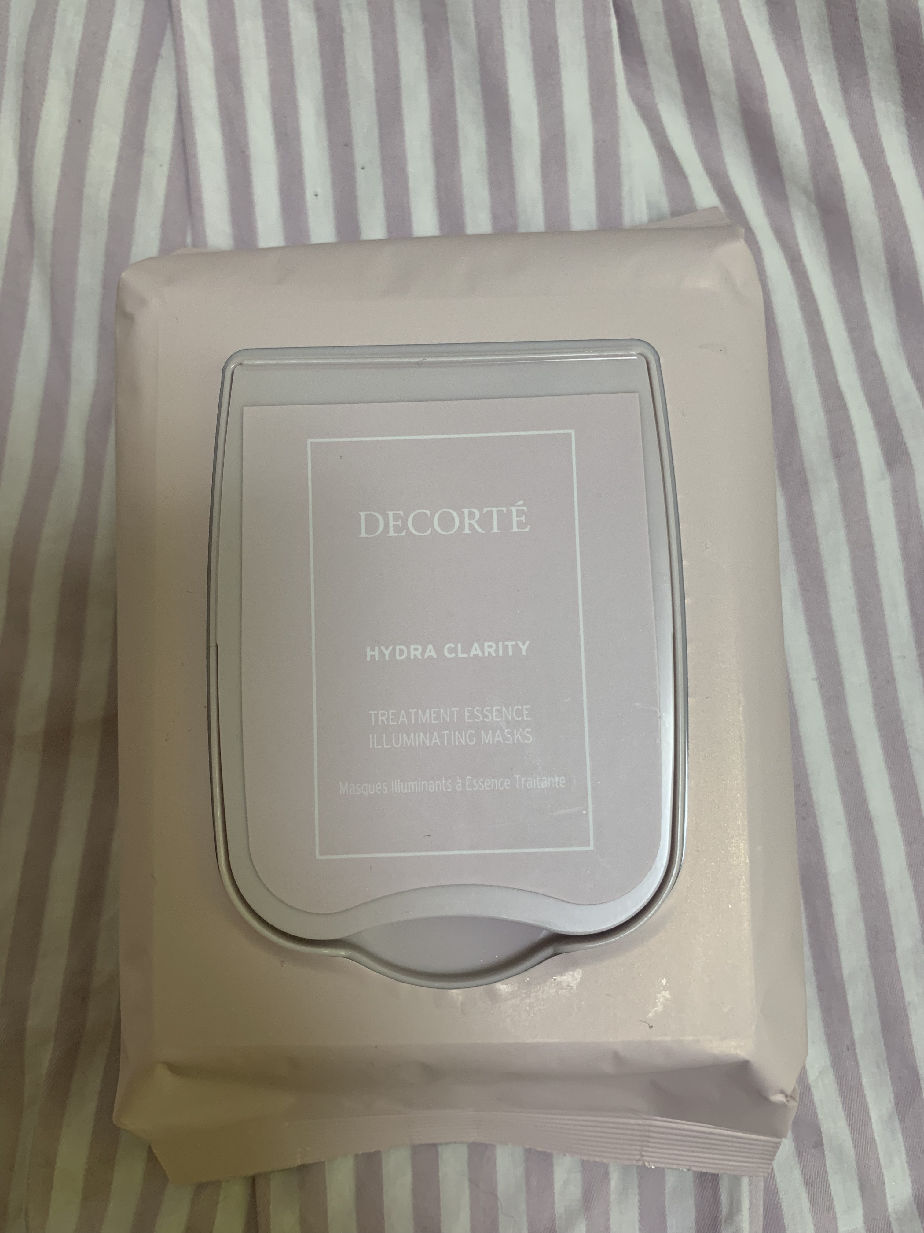 イドラクラリティ トリートメントエッセンス イルミネイティング マスク /DECORTÉ/シートマスク・パックを使ったクチコミ（1枚目）