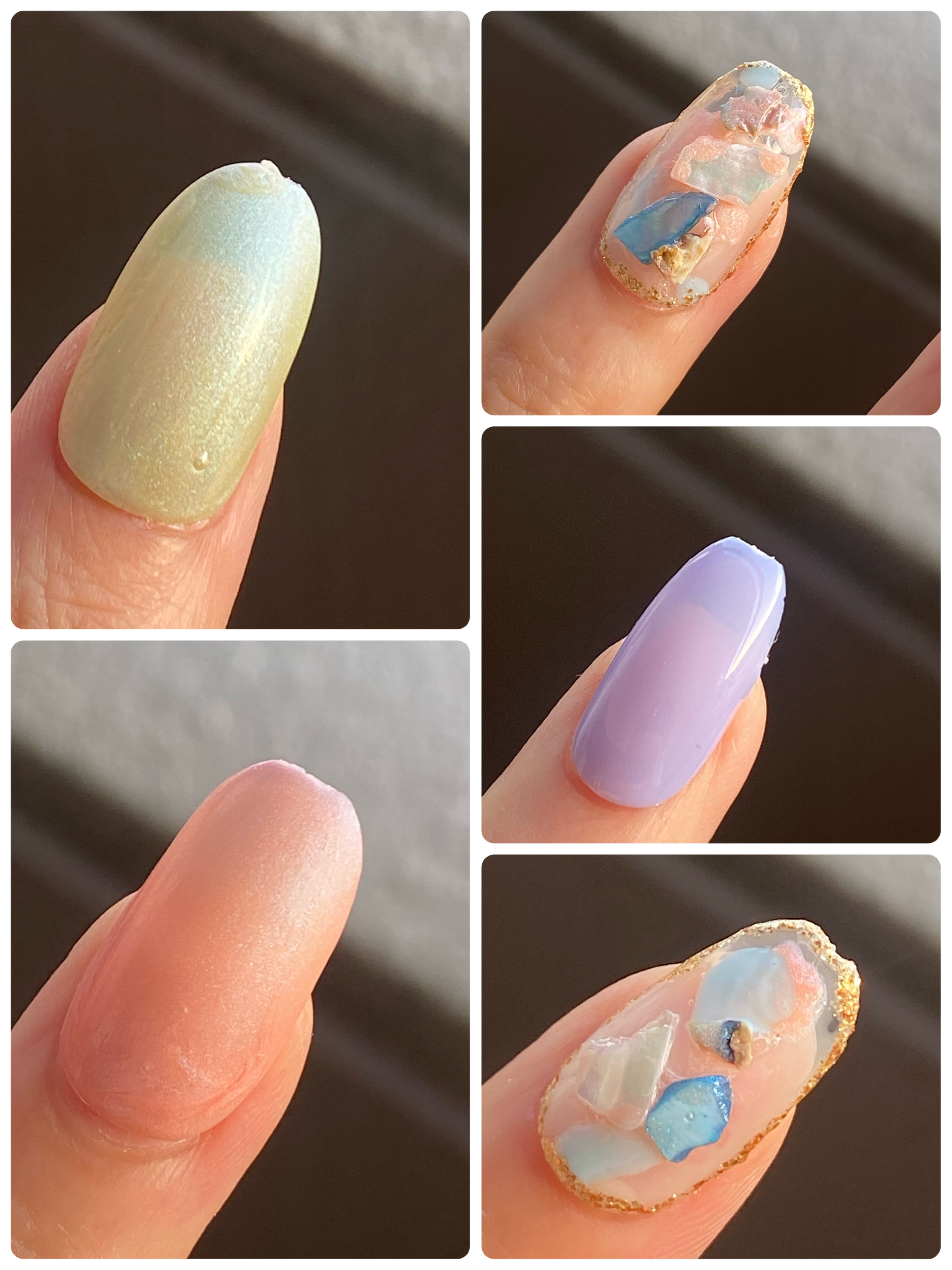 ムードペブルネイル/rom&nd/マニキュアを使ったクチコミ（3枚目）