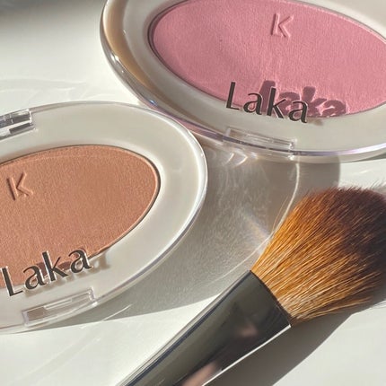 ラブシルクブラッシュ/Laka/パウダーチークを使ったクチコミ(1枚目)