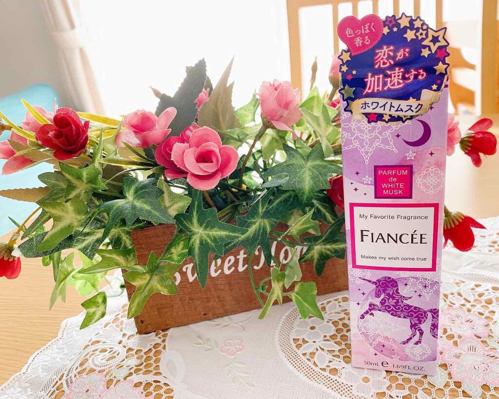 ボディミスト ホワイトムスク/フィアンセ/香水(レディース)を使ったクチコミ(4枚目)