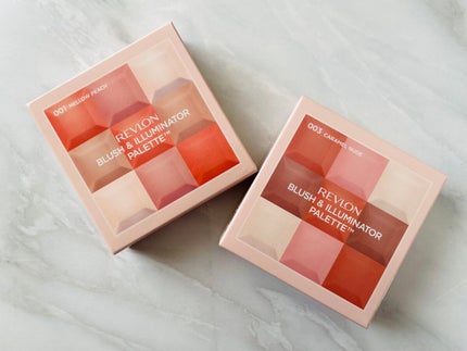 ブラッシュ&イルミネーター パレット/REVLON/パウダーチークを使ったクチコミ(4枚目)