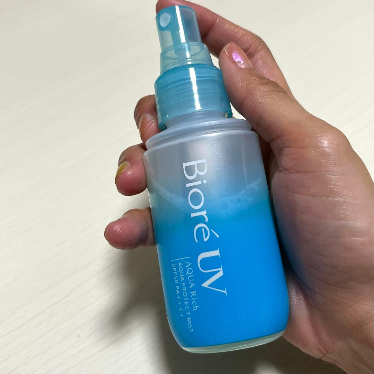 ビオレUV アクアリッチ アクアプロテクトミスト/ビオレ/日焼け止めミスト・スプレーを使ったクチコミ(2枚目)