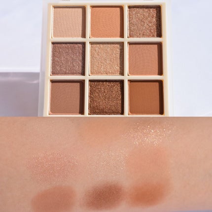 プレイカラーアイズ ≪ミルキーコレクション≫/ETUDE/アイシャドウパレットを使ったクチコミ(4枚目)