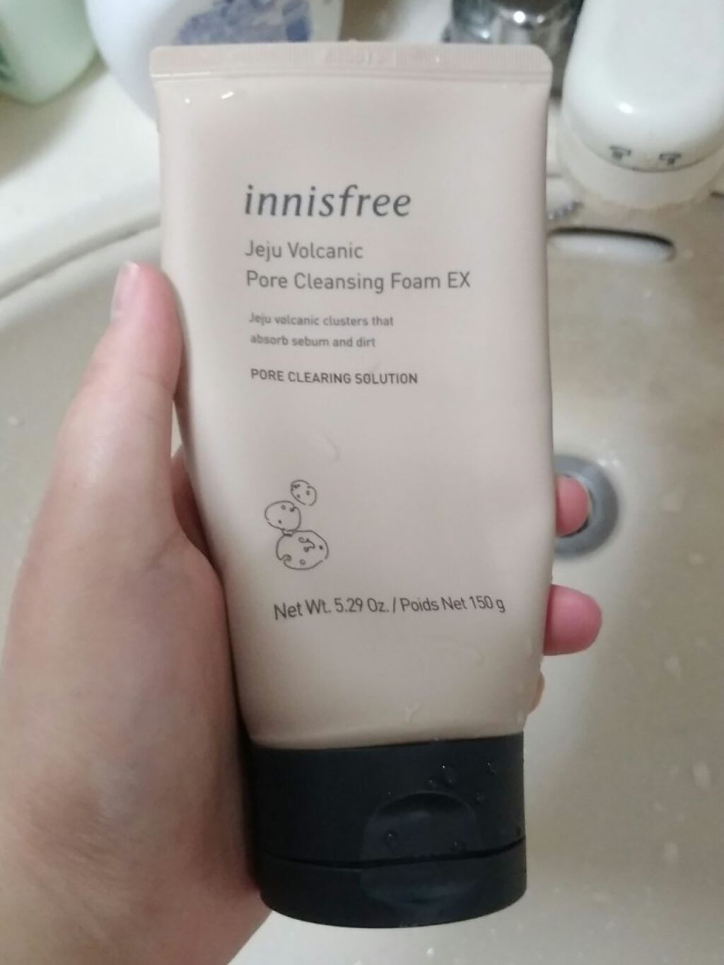 ヴォルカニック　ポア　クレンジングフォーム/innisfree/洗い流すパック・マスクを使ったクチコミ（1枚目）