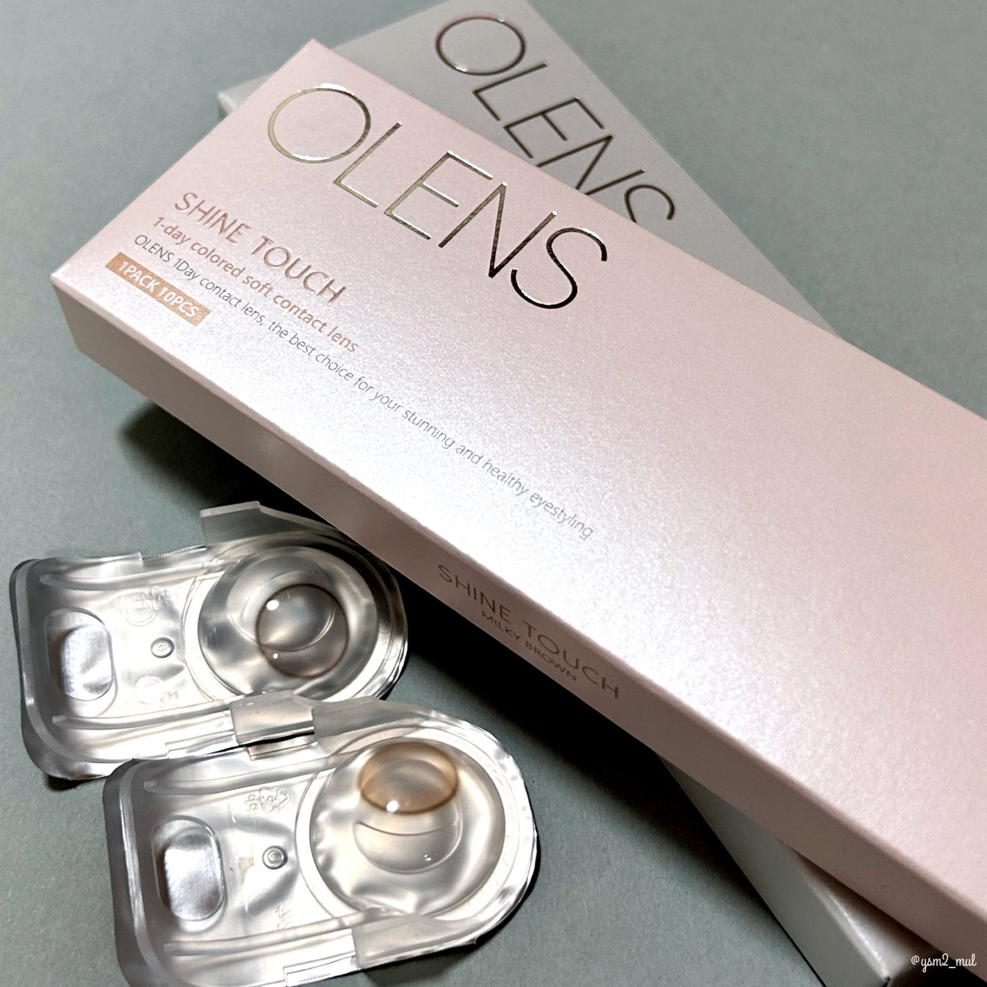 ShineTouch 1day/OLENS/ワンデー(1DAY)カラコンを使ったクチコミ(6枚目)