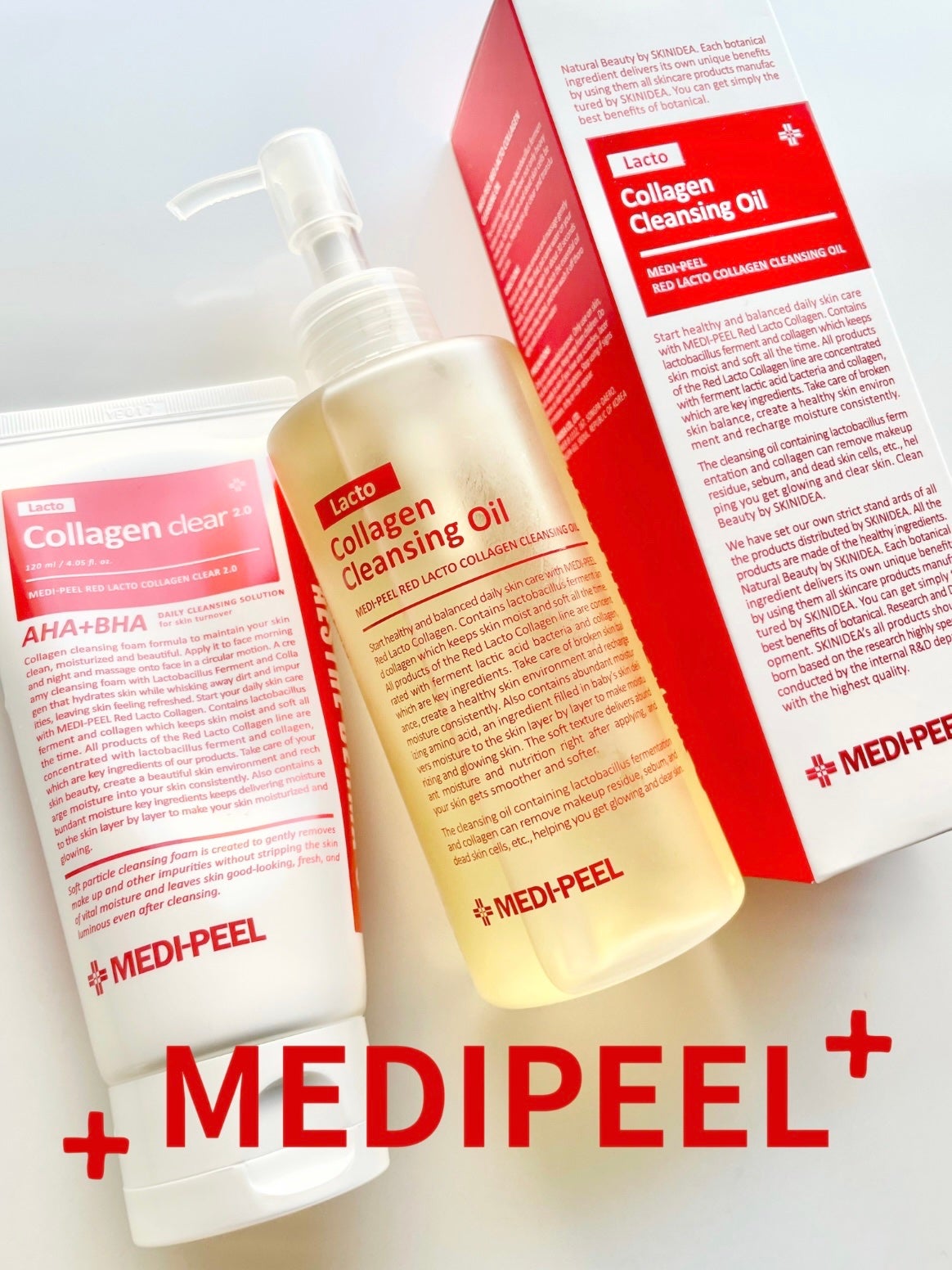 レッドラクトコラーゲンクレンジングオイル/MEDIPEEL/オイルクレンジングを使ったクチコミ(1枚目)