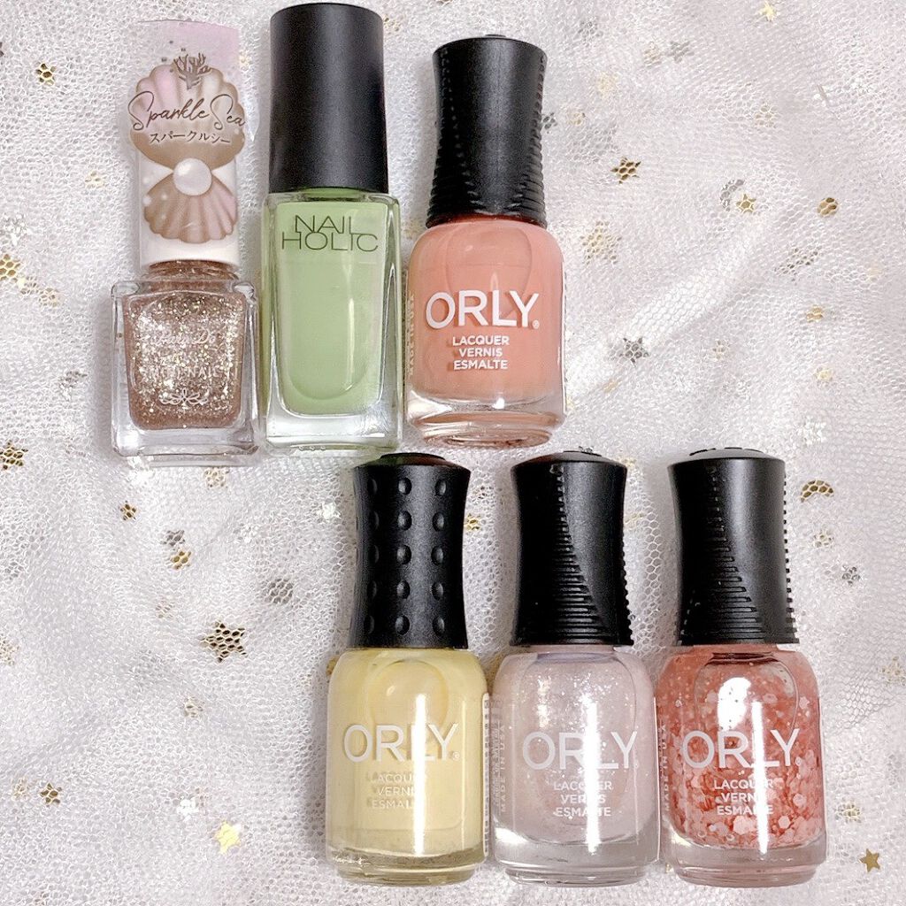 ネイルラッカー mini 48685 レモネード/ORLY/マニキュアを使ったクチコミ（3枚目）