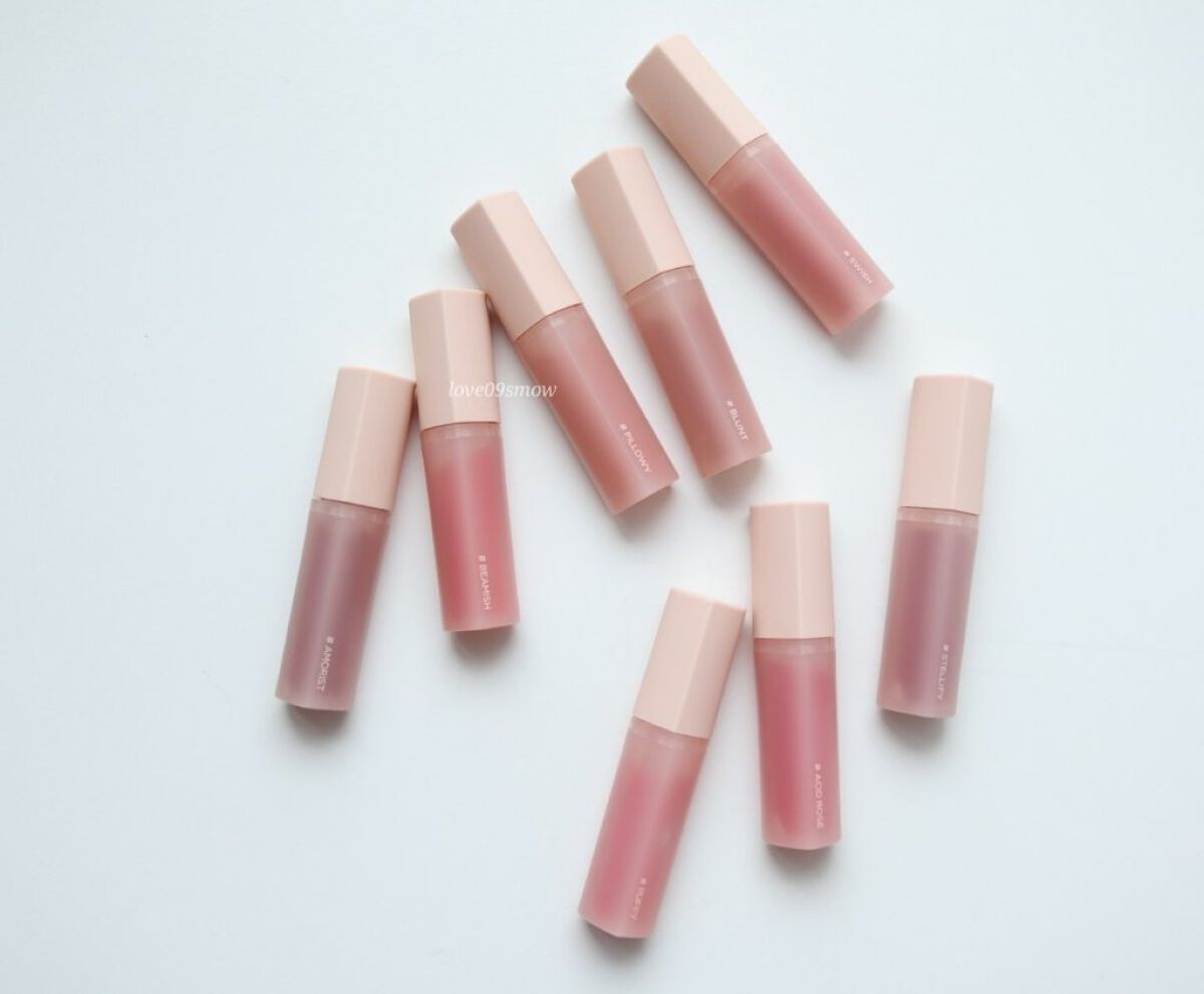 ハートクラッシュ ベアグレイズティント 07 アシッドローズ(ACID ROSE)/HOLIKA HOLIKA/リップティントを使ったクチコミ（2枚目）