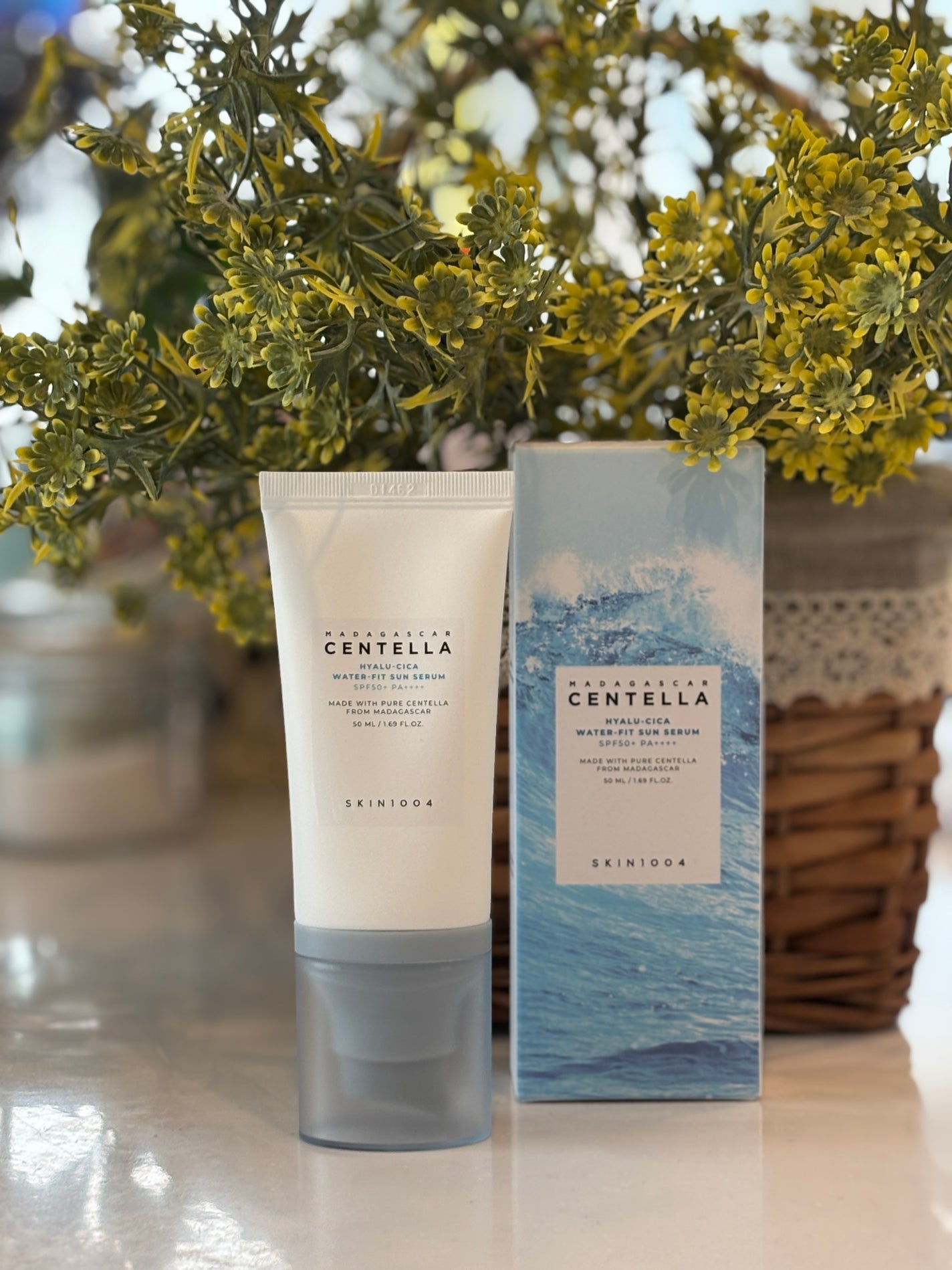 ヒアルーシカ ウォーターフィット サンセラム/SKIN1004/日焼け止めローションを使ったクチコミ(1枚目)