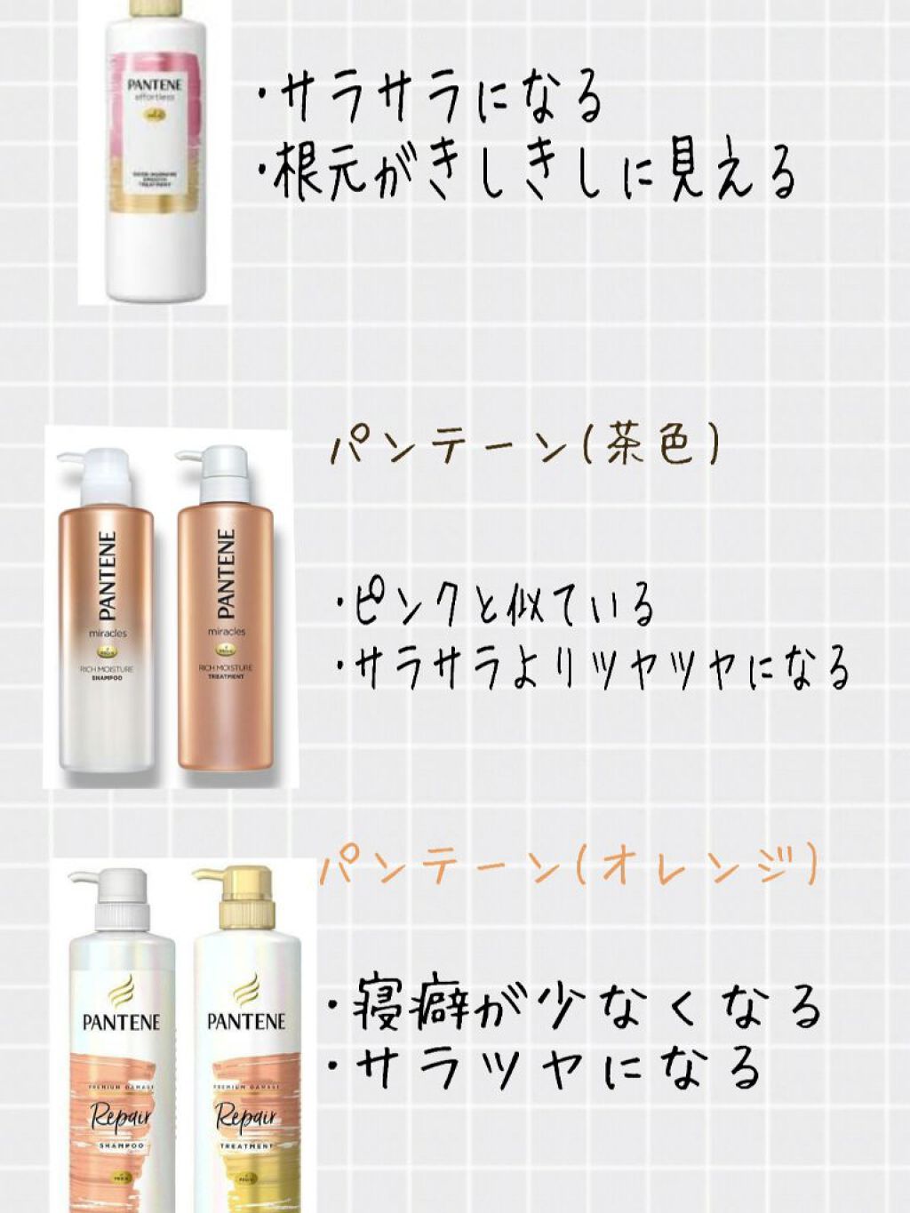 ミセラー スカルプクレンズシャンプー／トリートメント シャンプー ポンプ500ml/パンテーン/市販シャンプーを使ったクチコミ（3枚目）