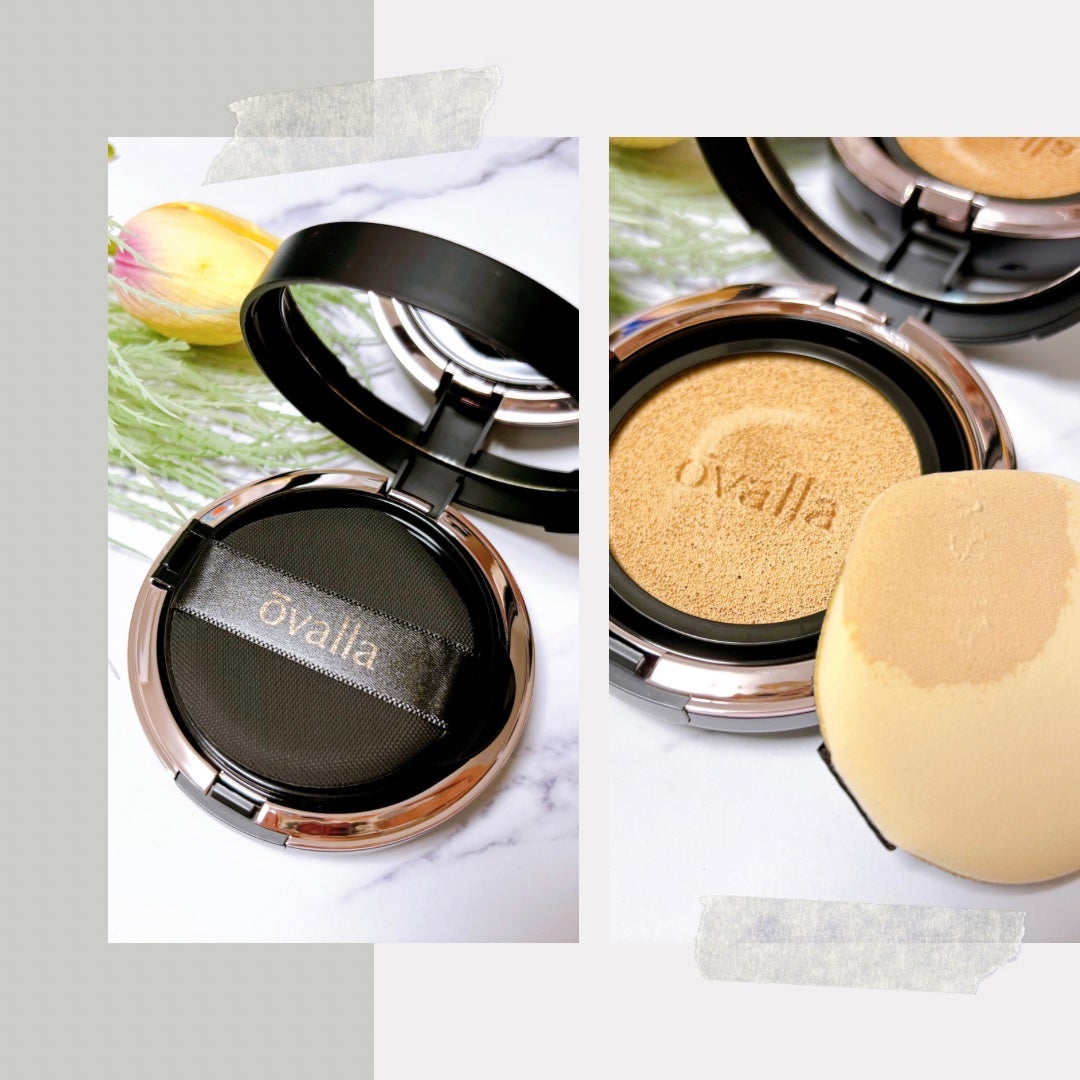 フコセンテラセラム イン クッション/ovalla/クッションファンデーションを使ったクチコミ(3枚目)