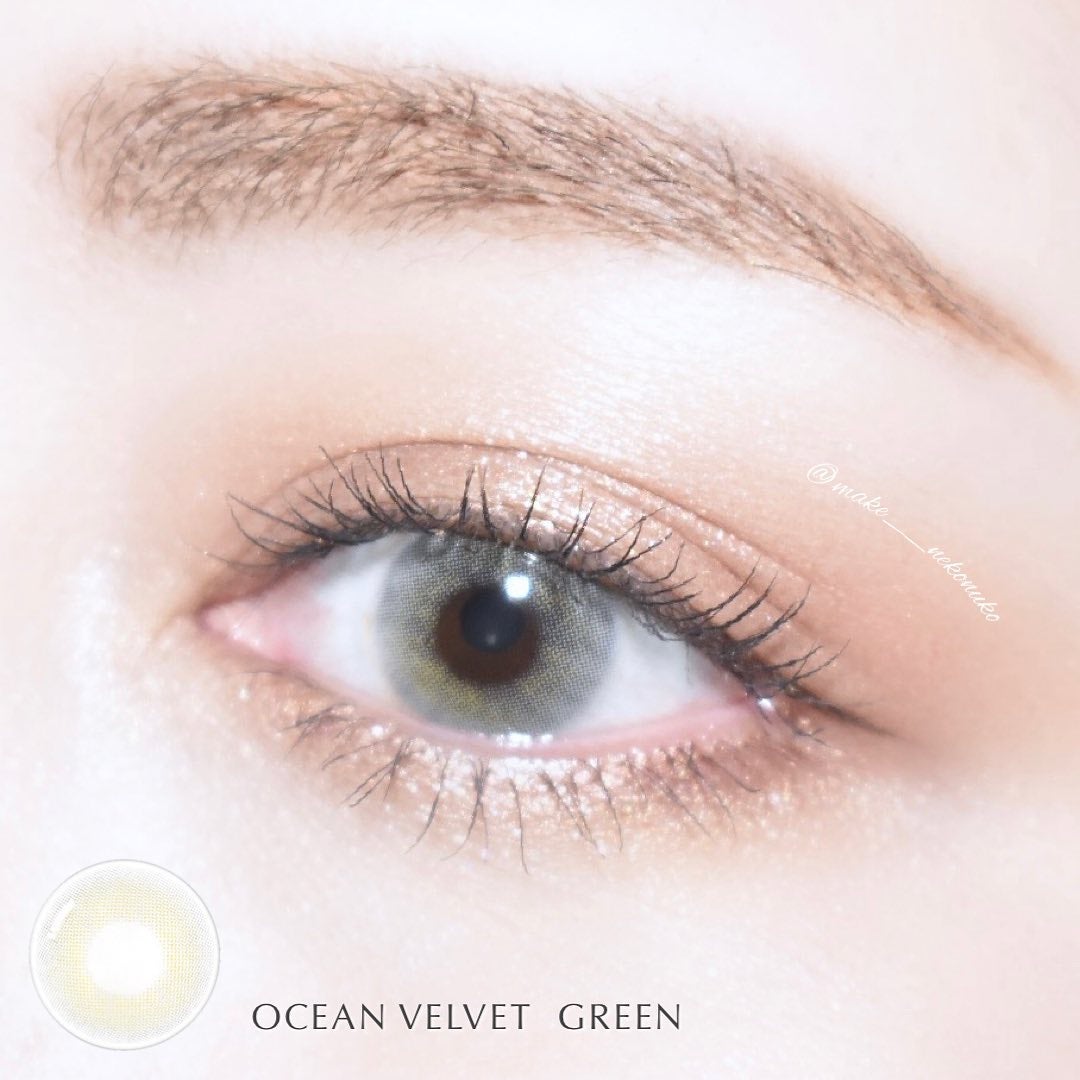 オーシャンベルベット 1day/OLENS/カラーコンタクトレンズを使ったクチコミ(7枚目)