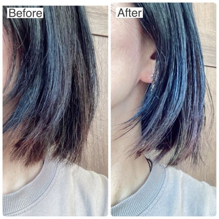 リラックスナイトリペアヘアオイル/YOLU/ヘアオイルを使ったクチコミ(4枚目)