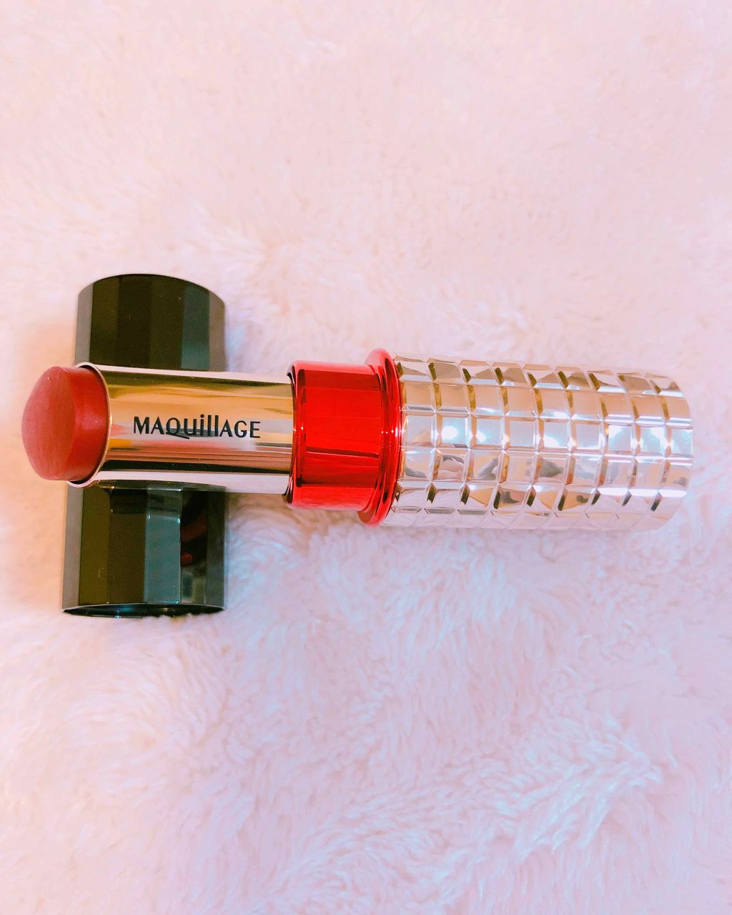 ドラマティックルージュEX/マキアージュ/口紅を使ったクチコミ（1枚目）