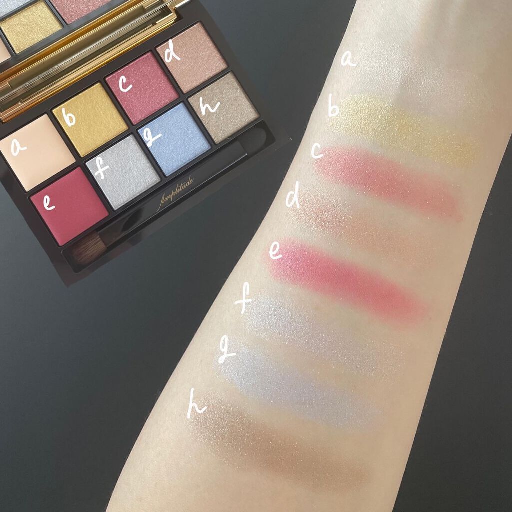 アイカラーパレット リミテッドコレクションa/Amplitude/アイシャドウパレットを使ったクチコミ（3枚目）