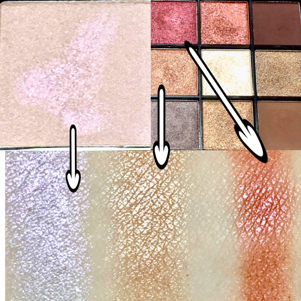 UR GLAM　BLOOMING EYE COLOR PALETTE/U R GLAM/アイシャドウパレットを使ったクチコミ（2枚目）