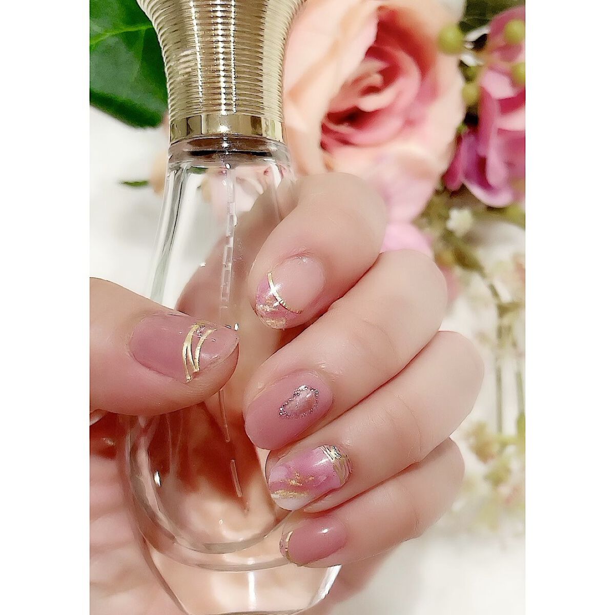 セミキュアジェルネイルシール ハンド用/LYSD’OR/ネイルシールを使ったクチコミ（1枚目）