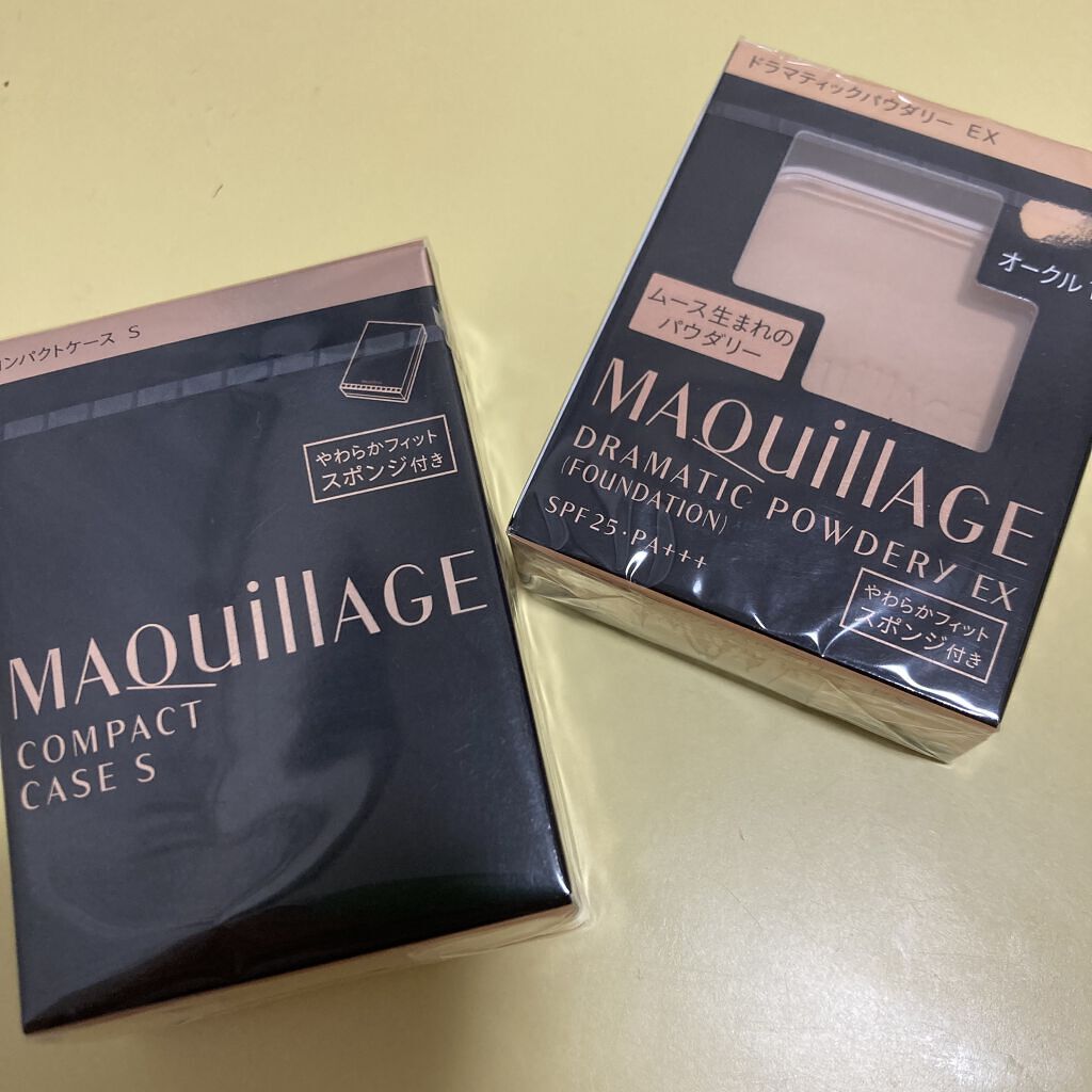 ドラマティックパウダリー EX/マキアージュ/パウダーファンデーションを使ったクチコミ（2枚目）