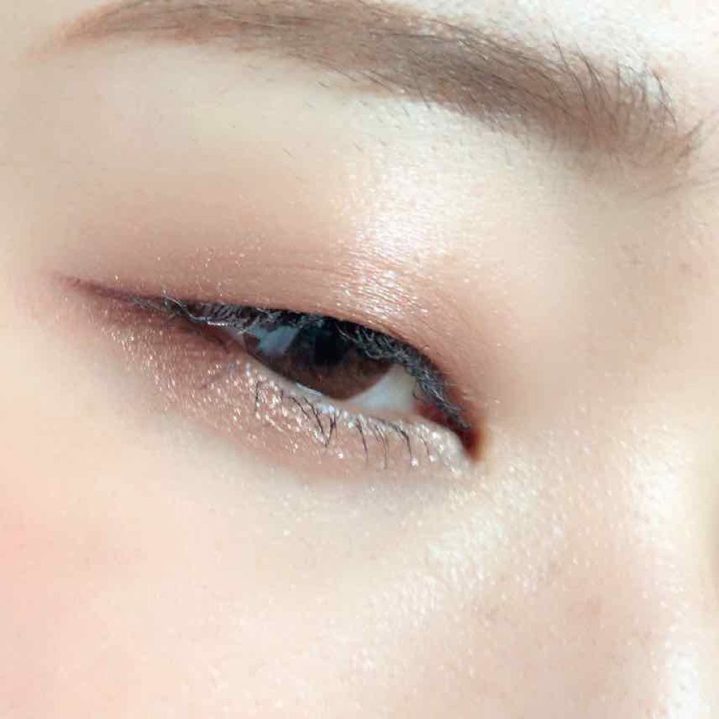 カラーラスティング ジェルライナー CG04 クランベリー/excel/ジェルアイライナーを使ったクチコミ（2枚目）