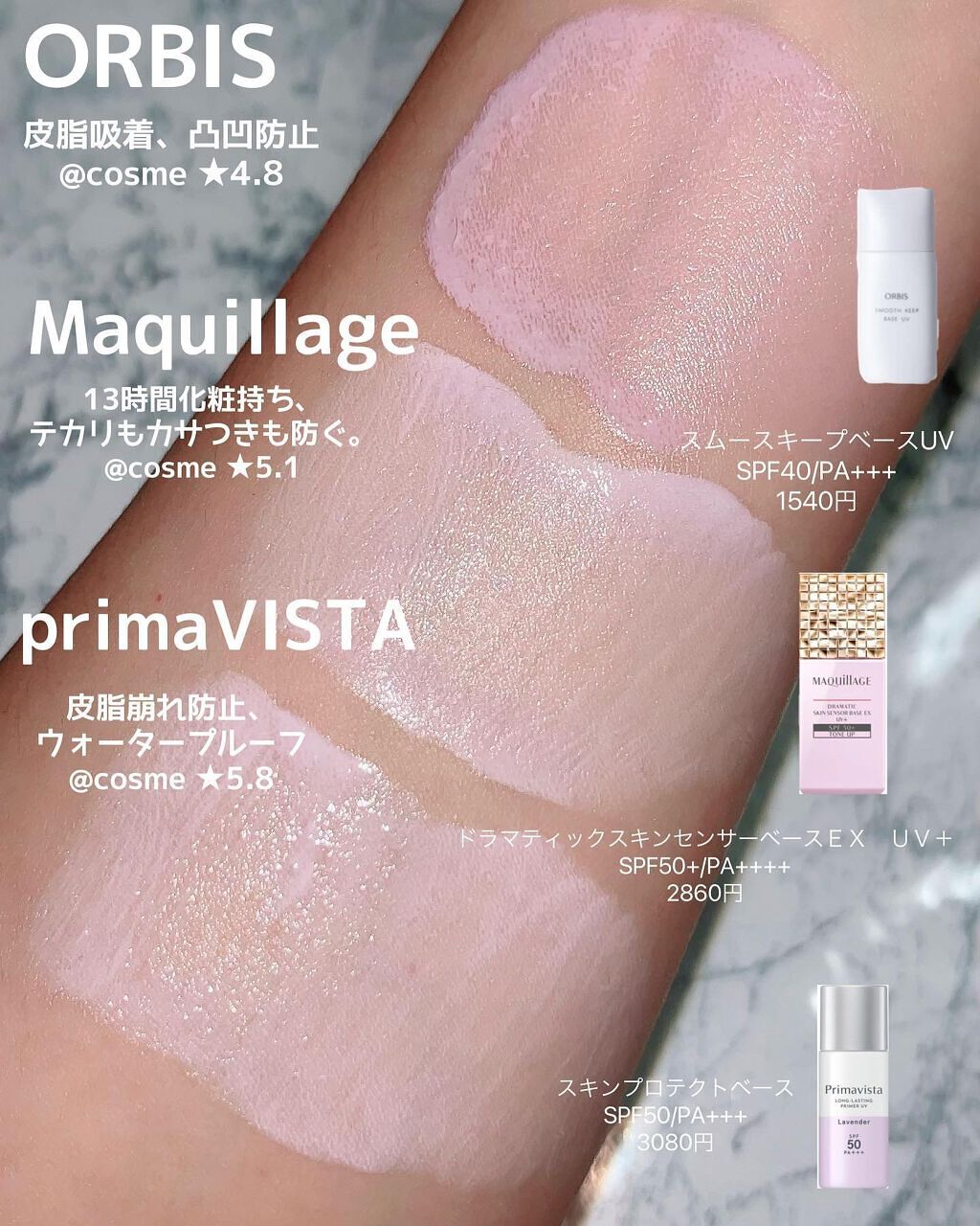 ドラマティックスキンセンサーベース EX/マキアージュ/化粧下地を使ったクチコミ(3枚目)