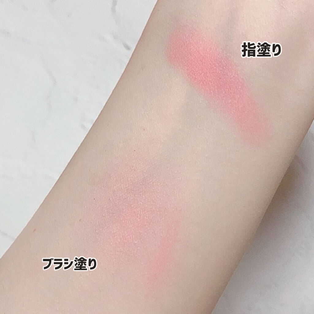 ナチュラル チークN/CEZANNE/パウダーチークを使ったクチコミ（3枚目）