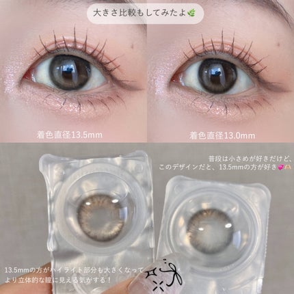 One&Only Kristin Plus/Hapa kristin/カラーコンタクトレンズを使ったクチコミ(5枚目)