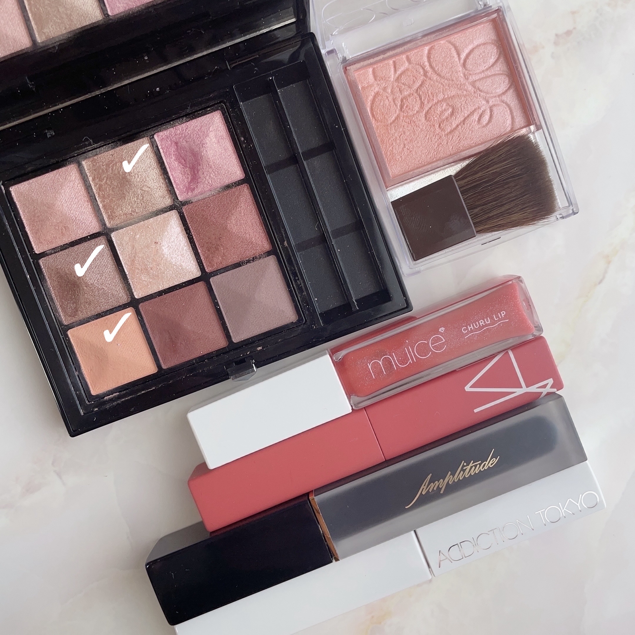 パワーマット リップスティック 120 コーラルピンク/NARS/口紅を使ったクチコミ（1枚目）