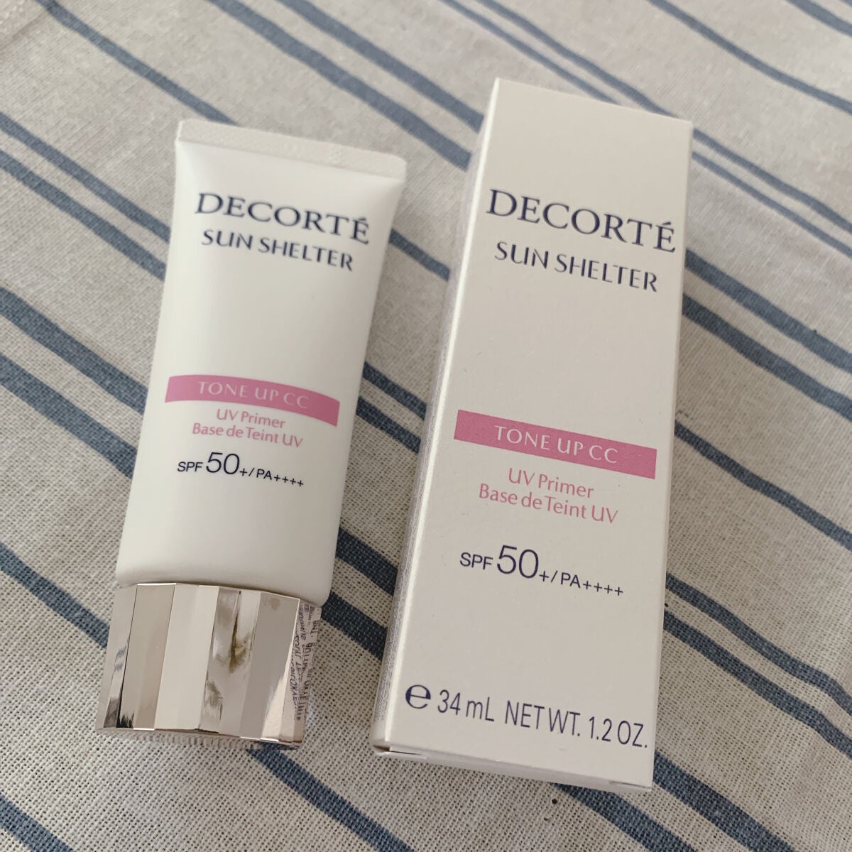 サンシェルター トーンアップCC/DECORTÉ/CCクリームを使ったクチコミ(1枚目)