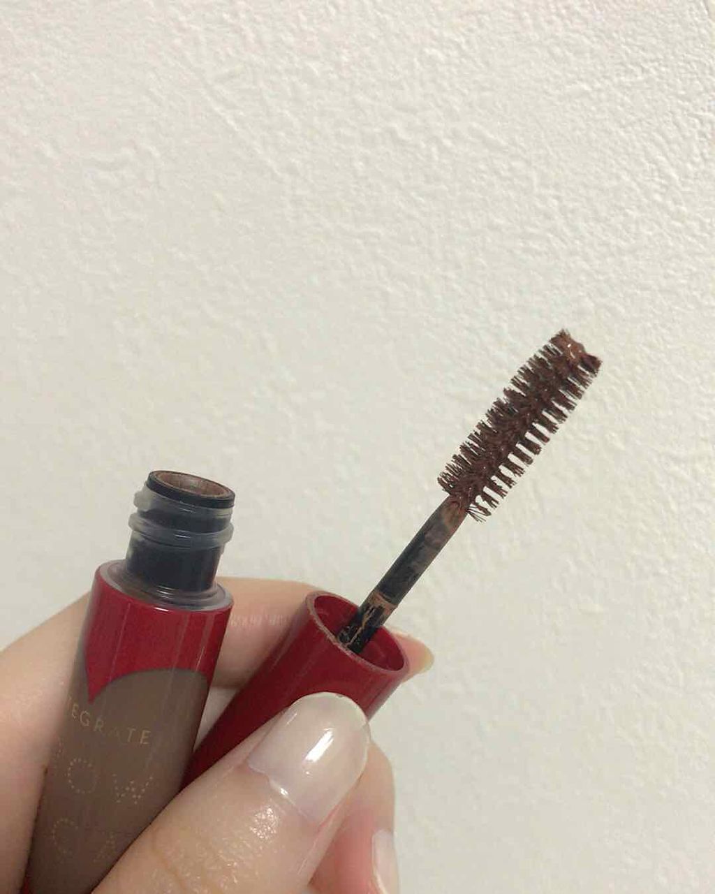 ニュアンスアイブローマスカラ/インテグレート/眉マスカラを使ったクチコミ(2枚目)