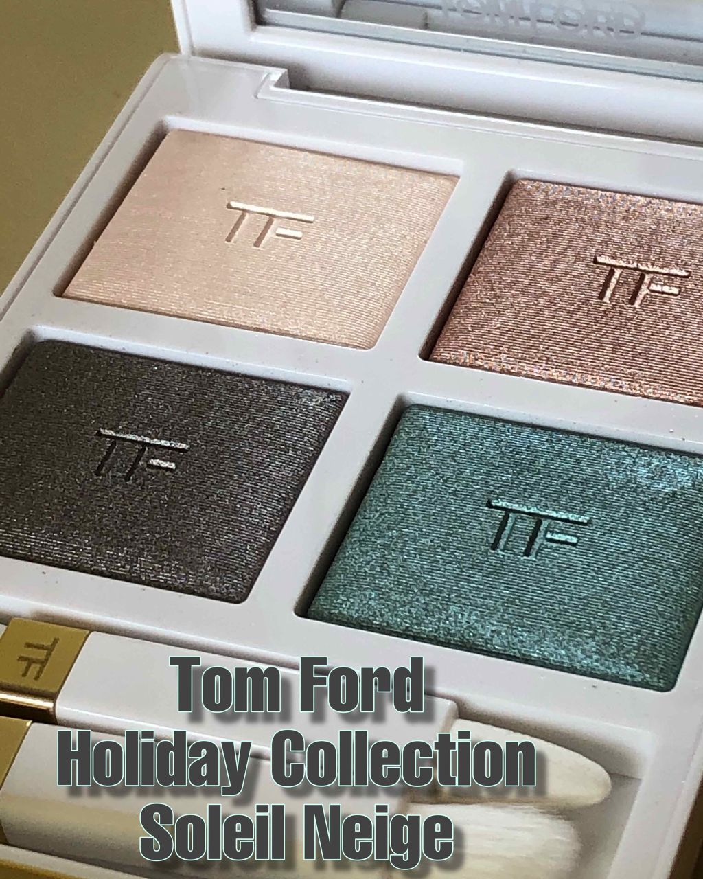 ソレイユ アイ カラー クォード/TOM FORD BEAUTY/アイシャドウパレットを使ったクチコミ(1枚目)