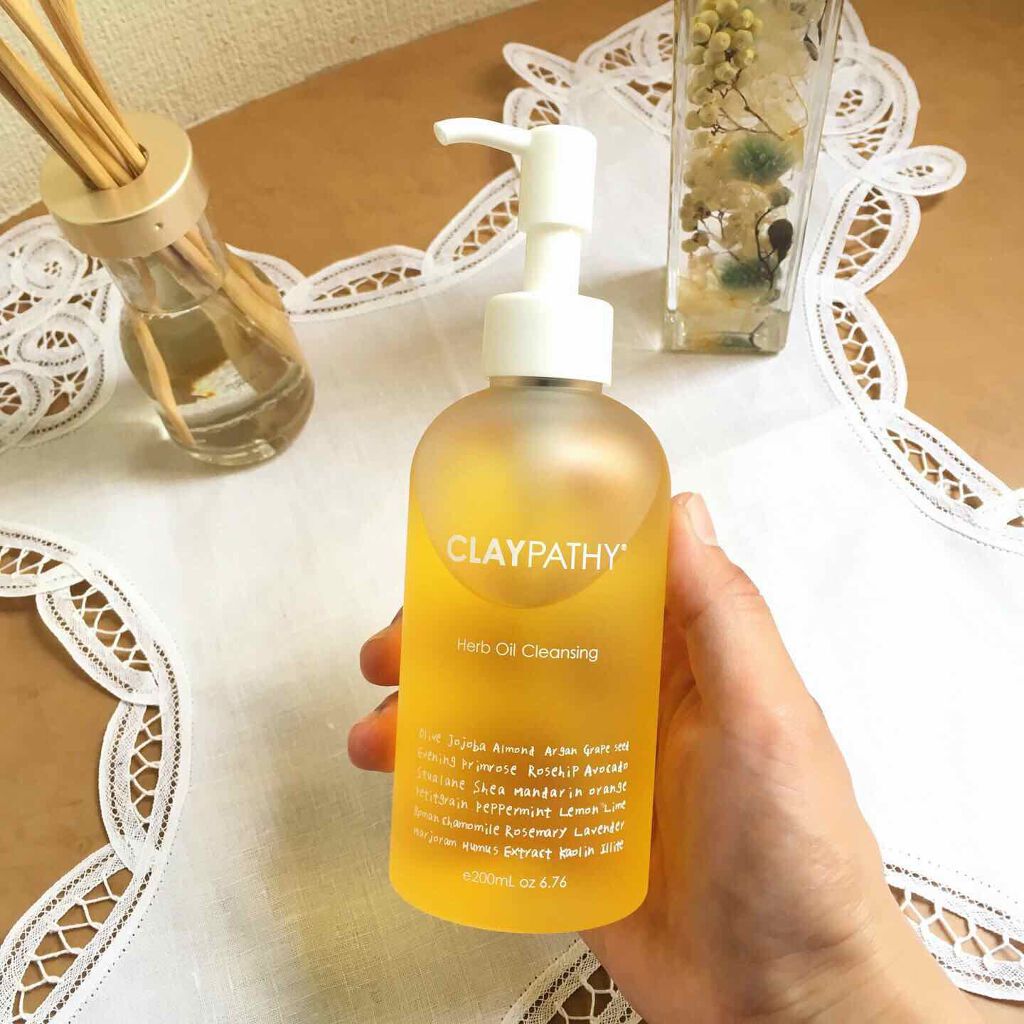 クレンジングオイル/CLAYPATHY/オイルクレンジングを使ったクチコミ（1枚目）