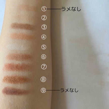 UR GLAM BLOOMING EYE COLOR PALETTE/U R GLAM/アイシャドウパレットを使ったクチコミ(3枚目)