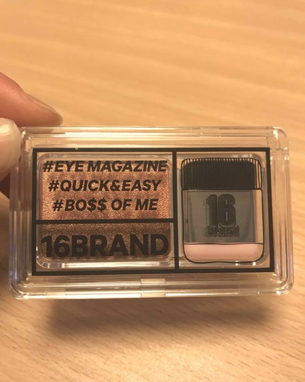 16 EYE MAGAZINE/16BRAND/アイシャドウパレットを使ったクチコミ(2枚目)