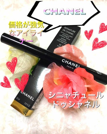 シニャチュール ドゥ シャネル/CHANEL/リキッドアイライナーを使ったクチコミ（1枚目）