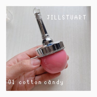 ルースブラッシュ 01 cotton candy/JILL STUART/パウダーチークを使ったクチコミ（1枚目）