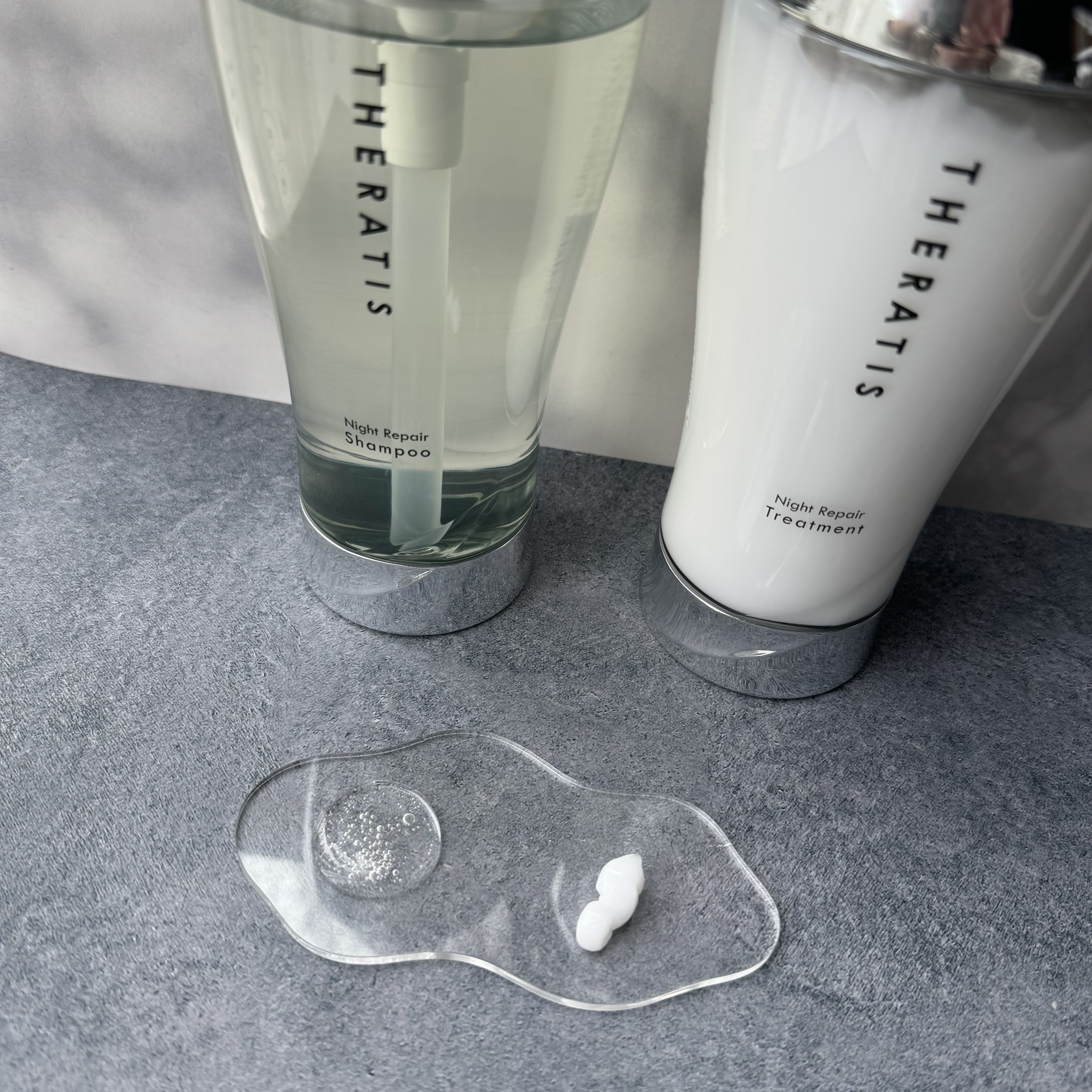 ナイトリペア シャンプー/ヘアトリートメント/THERATIS/シャンプー・コンディショナーを使ったクチコミ（2枚目）