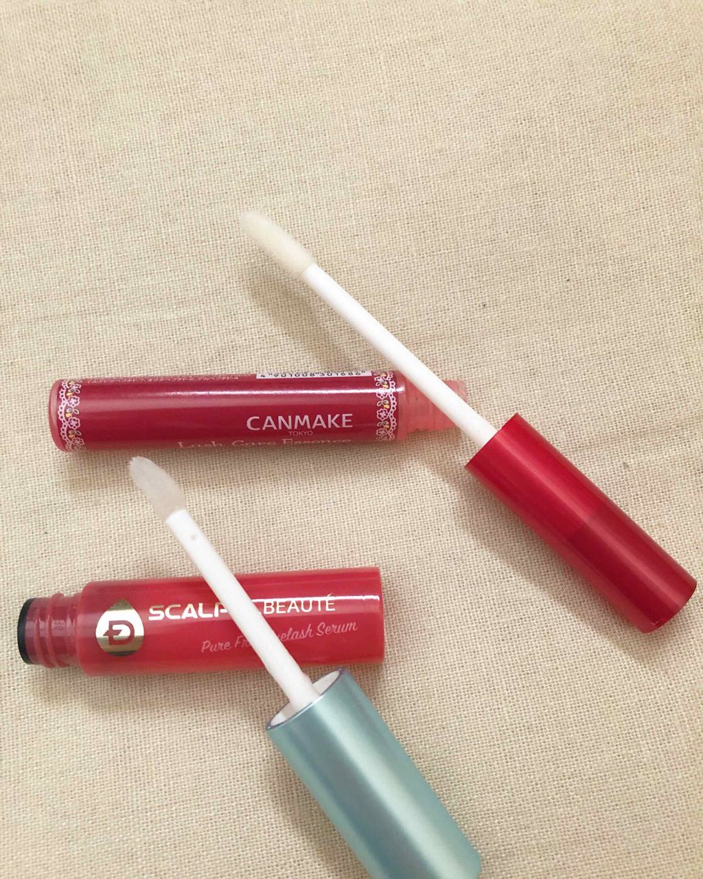 ラッシュケアエッセンス/キャンメイク/まつげ美容液を使ったクチコミ（2枚目）