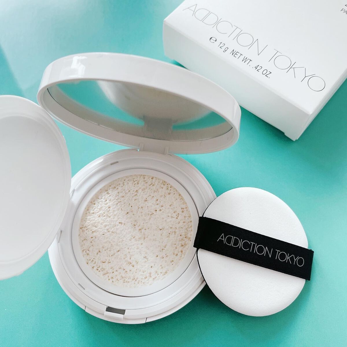 アディクション スキンケアUV タッチアップ クッション 001 Translucent/ADDICTION/クッションファンデーションを使ったクチコミ（1枚目）