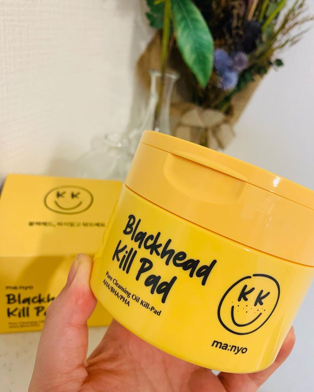 ブラックヘッド ピュア クレンジング オイル キルパッド/manyo/トナーパッドを使ったクチコミ(1枚目)