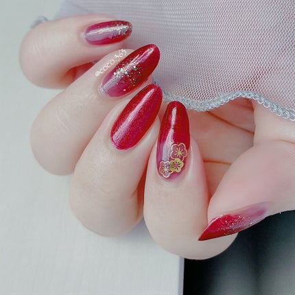 フレンドネイル(リニューアル品)	 2-32(33108)ドレスレッド/DAISO/マニキュアの画像