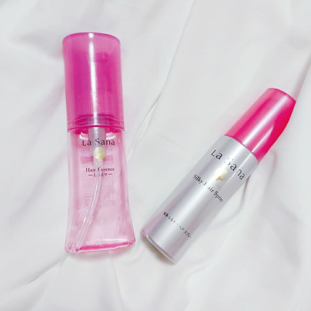 海藻 シルキー ヘア スプレー/ラサーナ/ヘアスプレーを使ったクチコミ（1枚目）