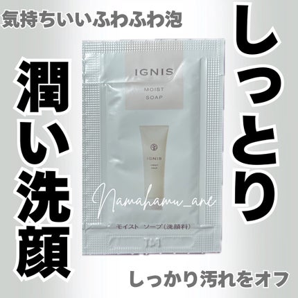 モイスト ソープ/IGNIS/洗顔フォームを使ったクチコミ(1枚目)