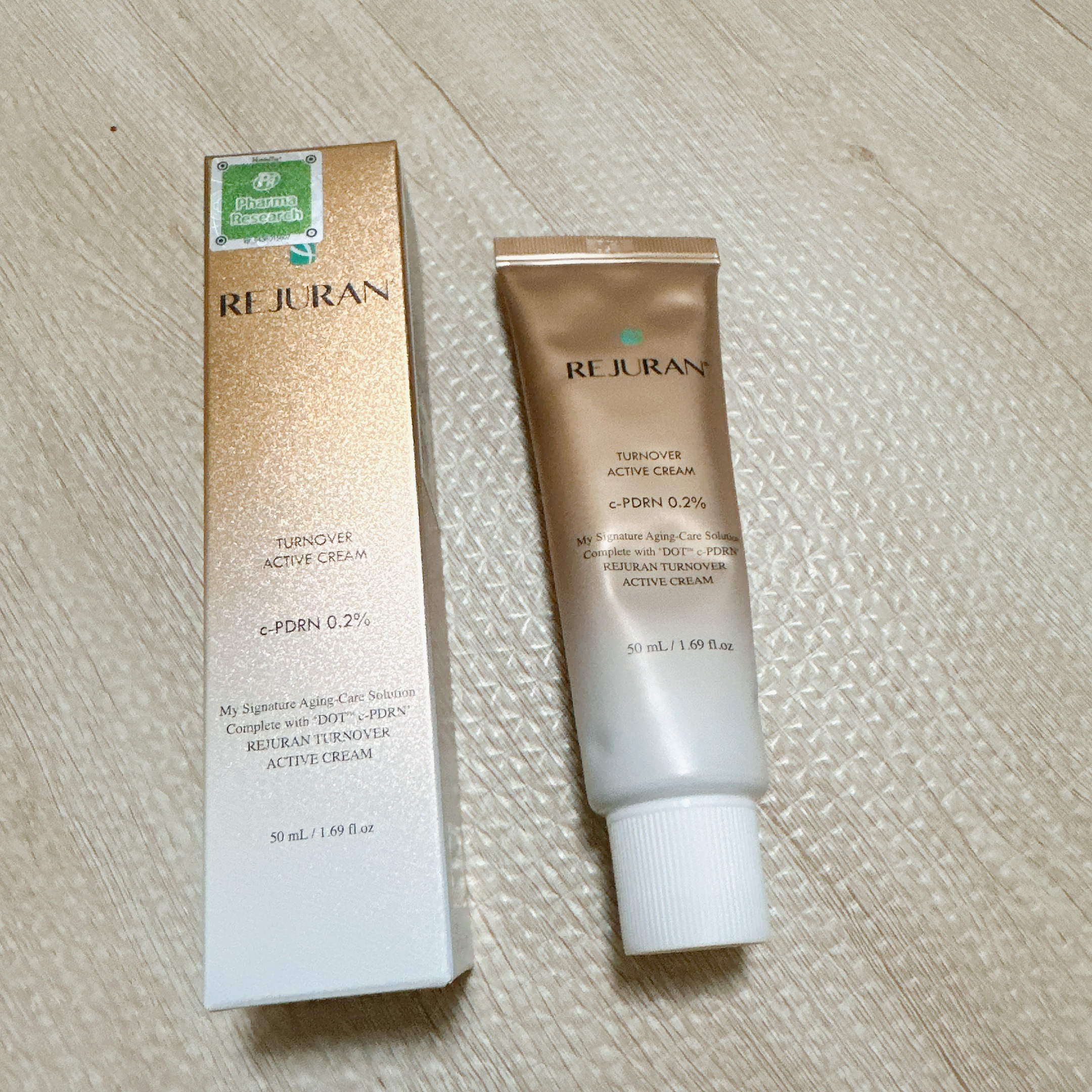 REJURAN ターンオーバーアクティブクリーム 50ml/REJURAN COSMETICS/フェイスクリームを使ったクチコミ（2枚目）