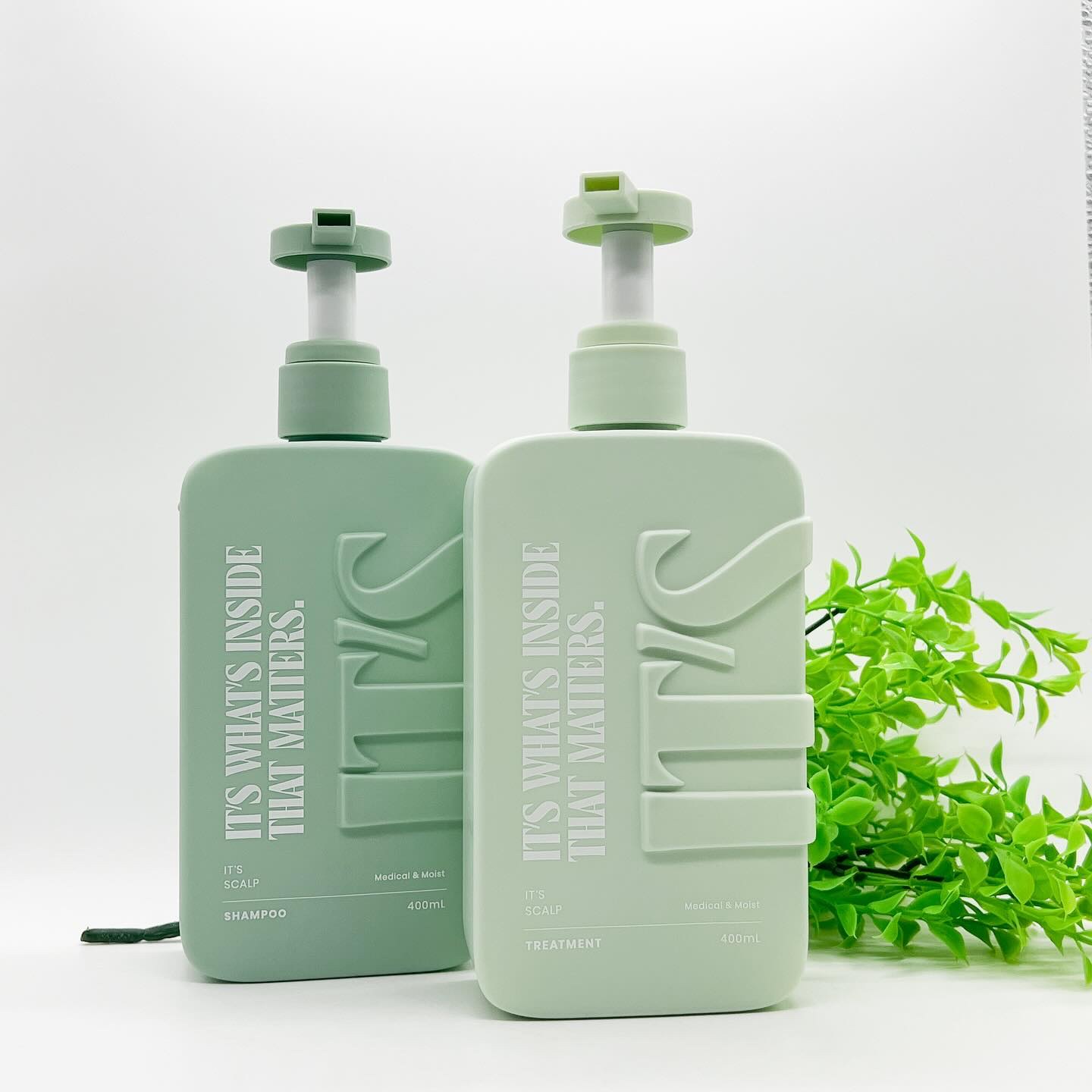 薬用スカルプ メディカルモイスト シャンプー/トリートメント/IT’S WHAT’S INSIDE THAT MATTERS./市販シャンプーを使ったクチコミ（2枚目）