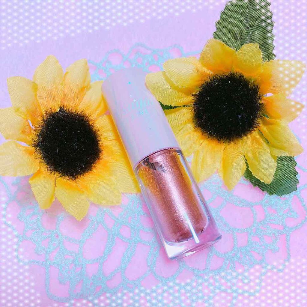 シュガー トゥインクル リキッド シャドウ/PERIPERA/リキッドアイシャドウを使ったクチコミ(1枚目)